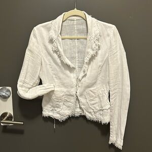 Linen white jacket from Venice, Italy